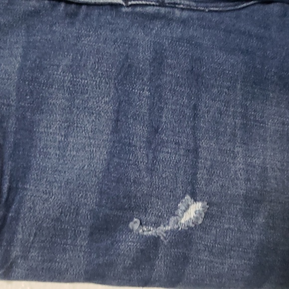 Good AMERICAN Good Waist Ripped Distressed Skinny Jeans, Size  8/29 - Picture 7 of 12